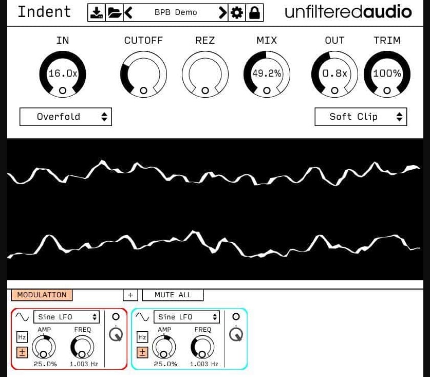 Plugin Alliance Unfiltered Audio Indent
